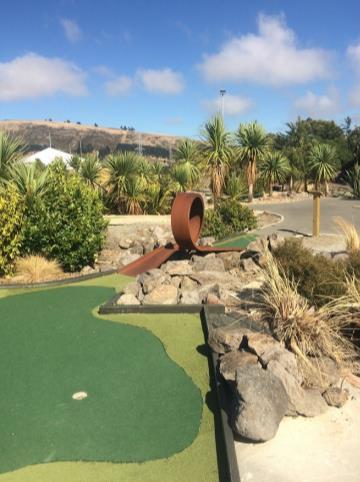 Cultural and Recreational Opportunities Mini Golf Situated at the foot of the Cashmere hills on the outskirts of