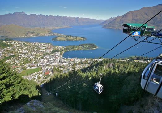 Weekend Excursions (cost not included) Queenstown Queenstown s stunning scenery, huge range of activities and renowned warm welcome cement its reputation as New Zealand s favourite visitor