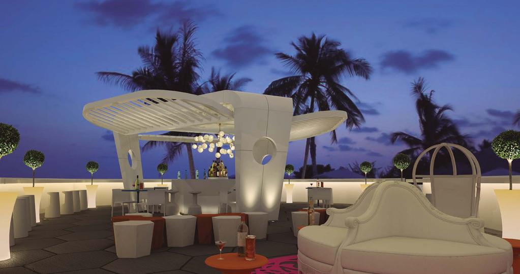 SPECIAL FEATURES 9 restaurants à la carte featuring international food. A Beach Club restaurant with stunning views and one buffet-style restaurant with show cooking.