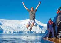 And you can look forward to going ashore to explore a penguin colony, Zodiac tours in icy fjords, and opportunities to kayak, cross-country ski or snowshoe depending on the season, location and