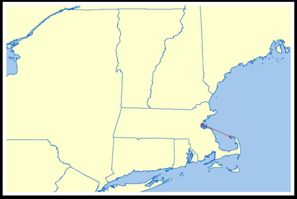 In 1989 Cape Air began airline service with a single route between Provincetown