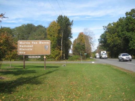 The other main connection from Martin Van Buren NHS and Kinderhook is to Hudson. Hudson is 13 miles south or a 20-minute drive south from the park.