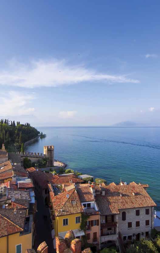 LAKE GARDA Garda is the largest Italian lake, situated at the foot of the Alps, at a short distance from Brescia, Verona, Milan, Venice and Mantua.