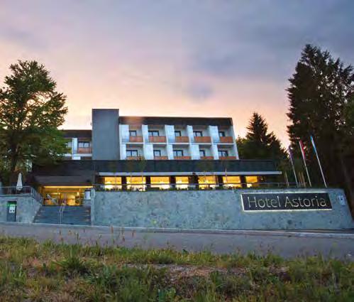 ACCOMMODATION Hotel Astoria Bled Prešernova Cesta 44 4260 Bled Tel: 00386 45794400 This compact and stylish 3-star hotel offers a great location for our holidays, with Bled town centre, the lakeshore