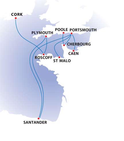 6 hours 3 3 /4 hours Up to 3 daily return sailings Weekend highspeed service (April Sept) Mont St Michel Normandie Normandie Express portsmouth cherbourg Ideal not only for Normandy, but also