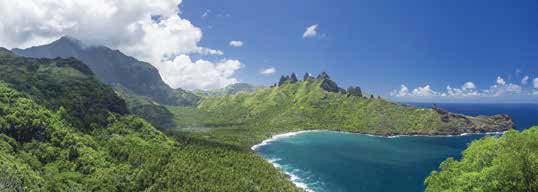 PROGRAM HIGHLIGHTS Take in Moorea s verdant mountains and white-sand beaches; visit Raiatea, the Sacred Island; discover the scenic wonders of Bora Bora, from its impossibly blue lagoon to its