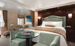 concierge VERANDA STATEROOMS: B1 B2 B3 B4 282 square feet Private teak veranda Plush seating area Shower and full-size bathtub DELUXE OCEAN VIEW: C 242 square feet Floor-to-ceiling