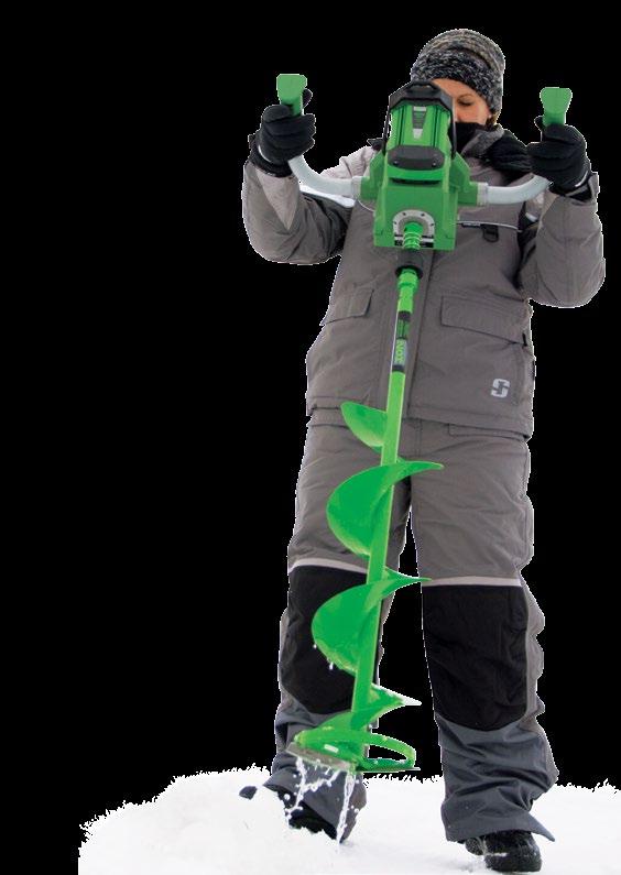 WHY ION? THE WORLD S BEST-SELLING POWER AUGER The ION is my go-to ice auger.