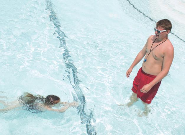 REGISTRATION INFORMATION Swim lessons are held Monday through Thursday over a two consecutive week span.