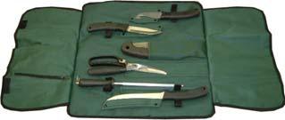 5 Piece Fishing Kit SK-130-440 Stainless steel blades - 8" Fillet knife - 6" Fillet knife -