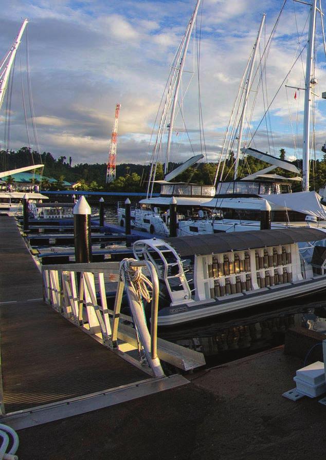 MARINA CLUB Meridian Adventure Marina Club is dedicated to creating a meeting point for yacht owners and crew.