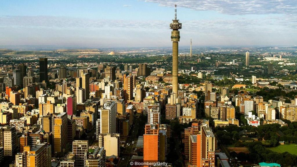 Harrison Park, University of Johannesburg (Rand Afrikaans University), Brixton Tower, Miner's Monument, Civic Center