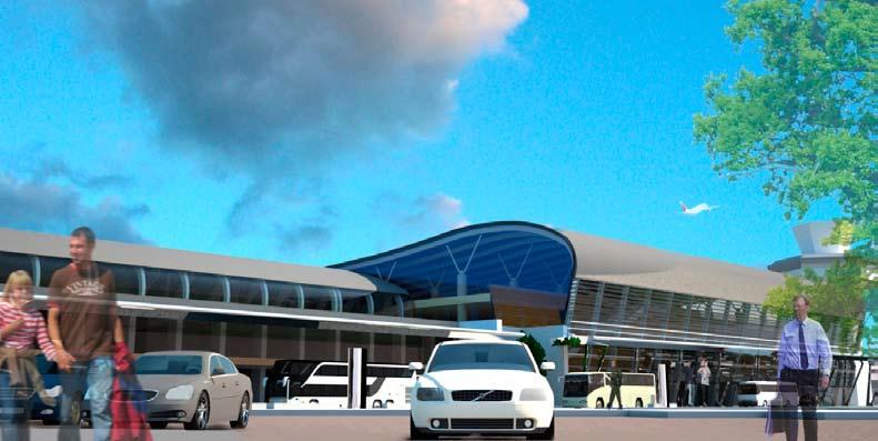 Reconstruction for 2+ million passengers Airport is currently under construction with the aim of accommodating + 2 million passengers.