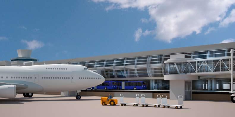 Reconstruction for 2+ million passengers Airport Ltd.