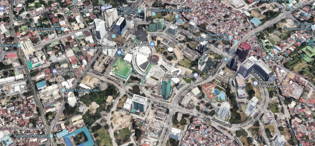Prime location capturing two markets in CBD Holiday Inn Cebu City (180 keys) Midscale H- targeting international