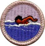 An Eagle required Merit Badge, Swimming is a great badge for first year scouts. Please remember to bring the needed clothing for each of the requirements, pants and long sleeve shirt that can get wet.