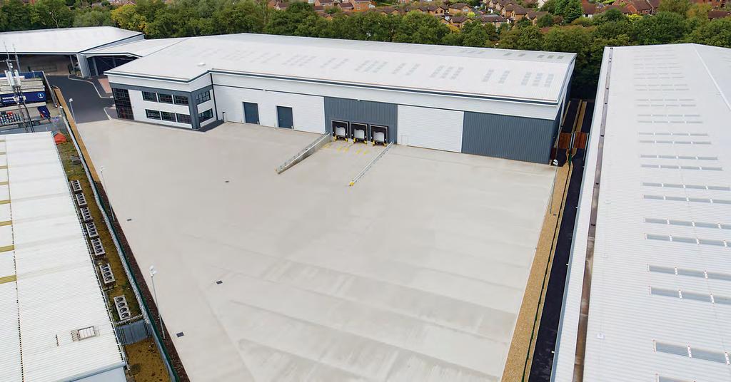 A NEW INDUSTRIAL/WAREHOUSE DEVELOPMENT PERFECTLY DESIGNED AND LOCATED FOR RAPID DISTRIBUTION TO THE SOLENT AND SOUTH COAST MARKETS FORWARD THINKING Ready to Occupy Three detached