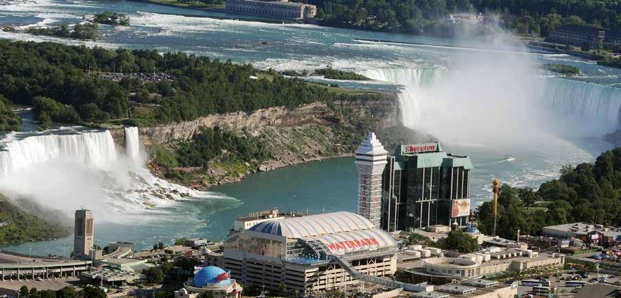 MTINGS MATTR AT CANADIAN NIAGARA HOTLS Canadian Niagara Hotels will make your next meeting or conference a spectacular one, with the closest hotels to Niagara Falls and the Convention Centre.
