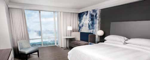 It is the closest hotel to the 288,000 square feet Scotiabank Convention Centre and is within walking distance to all of the