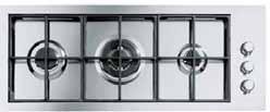 quadra gas cooktop GAS COOK TOP Includes four burner and enamelled cast