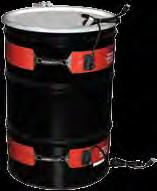 Heaters & Wax Processing Briskheat Drum Heater Wrap the amazingly thin band around the drum, attach the spring fastener, plug it in