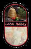 43 cm) CN-774 Garden Skep Local Honey Small Oval...$16.95 1¾ x 3 (4.44 cm x 7.62 cm) CN-772 11/2 lb Bear Garden Skep Local Honey Label...$15.95 2 x 2⅜ (5.08 cm x 6.