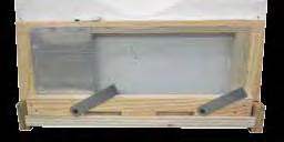 95 WW-165 6⅝ Follower Board... $4.95 Strap not included. See page 48. WW-174 Hive Components WW-165 WW-155 10 Frame Moving Screen This moving screen is easily installed and very effective.