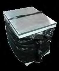 For use with patties, remove telescoping and inner cover, place patties in hive and finish by putting the Solar Feed lid on the hive. Ships fully assembled and ready to use.
