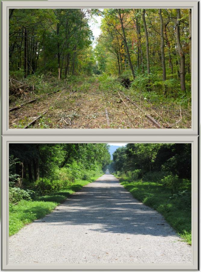 UPPER BUCKS RAIL TRAIL Trail Benefits: Aids in economic development by encouraging visitors from Lehigh Valley to come into Upper Bucks Provides access to Heller town via existing trails, and