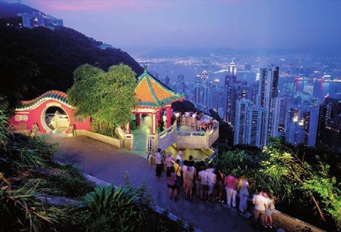 Hong Kong Island is regarded as the heart of the territory with glistening skyscrapers backed by green peaks that tower over districts dedicated to ancient Chinese medicine.