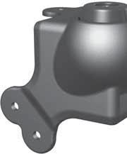 77 4..0.00 64.0.6 7.9 0-009800 Combination Ball Corner and Clamp Mat: Steel Finish: Zinc Plate Wt:.3kg/.