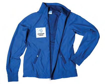 This jacket is yours to keep as a coveted and useful! memento of your adventure.