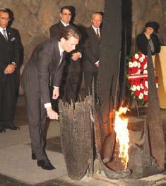 During his visit to Yad Vashem on 22 April, Austrian Foreign Minister Sebastian Kurz