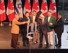 Friends Worldwide CANADA At the National Holocaust Remembrance Day Ceremony in Ottawa on 15 May organized by the Canadian Society for Yad Vashem, the Hon.