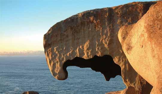 Vivonne Bay, Hanson Bay Wildlife Sanctuary, Flinders Chase National Park, Remarkable Rocks and Admirals Arch Accommodation on