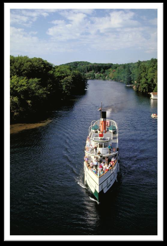Muskoka Steamship & Historical Society will be a leader in demonstrating the culture and heritage of the Muskoka region