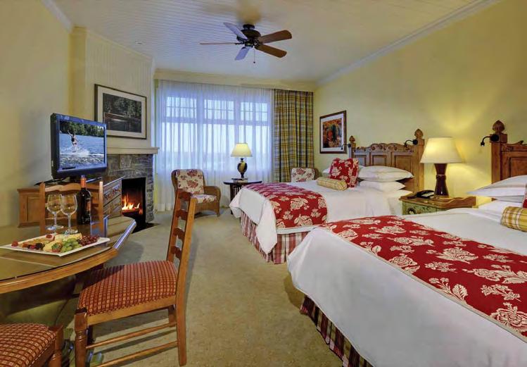 Accommodations Luxurious surroundings are an important part of making group participants feel valued and rewarded.