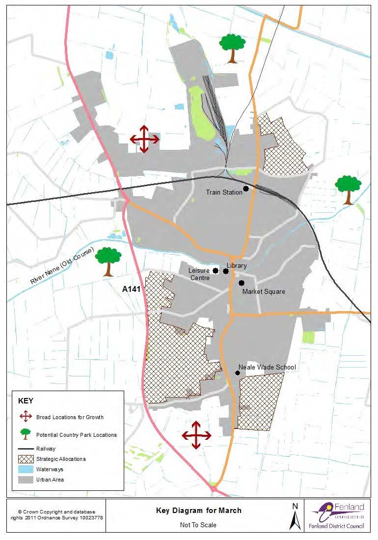 Future Development Within the emerging Fenland District Council Local Plan, March is identified as one of the main centres for housing, employment and retail growth.