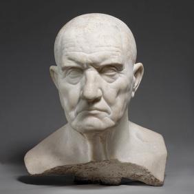 Portrait bust of a man, 1st century B.C. Augustus of Primaporta.