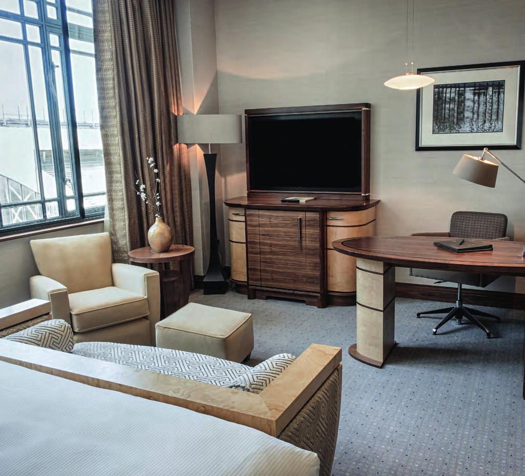 HILTON LONDON PADDINGTON GWR TOWER ROOMS TOWER LOUNGE @ PADDINGTON The stylish GWR Tower Rooms, located in an exclusive wing, opened in 2015, offer upscale accommodation that is truly something