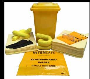IntenSAFE kit carry bag Kit Refill Code 786102 Containment Capacity: 60 Liters / 15 Gallons Absorbing