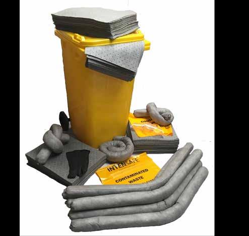 Contaminated Waste Bag 1 IntenSAFE kit wheel based container Kit Refill Code 786114 360-Liter / 95-Gallons
