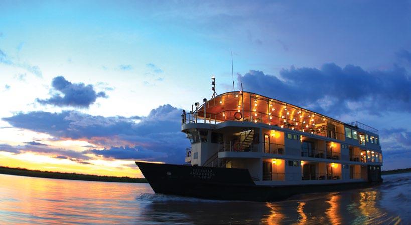 La Estrella Amazonica Classic Style and Modern Amenities Are Yours in the Wilderness Unrivaled Expedition Experiences
