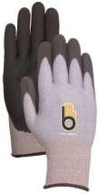 Bellingham Nitrile TOUGH GT Lightweight 15-gauge nylon and spandex knit liner ensures excellent fit and dexterity Breathable micro-foam palm and fingertip coating protects hands and enhances grip,