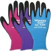 Comfortable seamless knit liner with nitrile palm coat. Colorful hang tags add appeal.