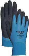 WONDER GRIP 310 Durable, breathable 13-gauge seamless nylon knit liner Double-coated textured Wonder Grip latex palm WG310 Sizes