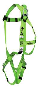 FALL PROTECTION Compliance Harness - 1D - Class A - Pass-Thru Buckles Certified to both CSA Z259.
