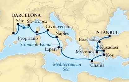 am 13-Day Rivieras & Aegean Spring Departure Date : Apr 24 Ship : Seabourn Odyssey Departure Port :