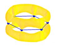 Najjednostavniji cikloalkan je ciklopropan, ciklički spoj s tri atoma ugljika u prstenu. 2 2 2 ili ili 2 2 2 2 ciklopropan ciklobutan 1.2. Aromatski spojevi Glavni predstavnik spojeva koje nazivamo areni ili aromatski ugljikovodici je benzen.