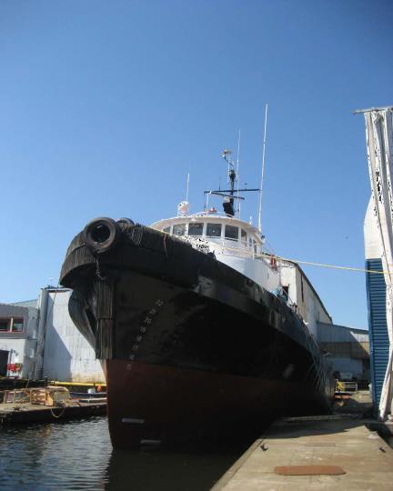 Originally built in 1970 by J.R. McDermott Shipyard in Amelia, Louisiana as the Pathfinder (Hull 160), the tug is one of several 136 x 36.5 x 19.